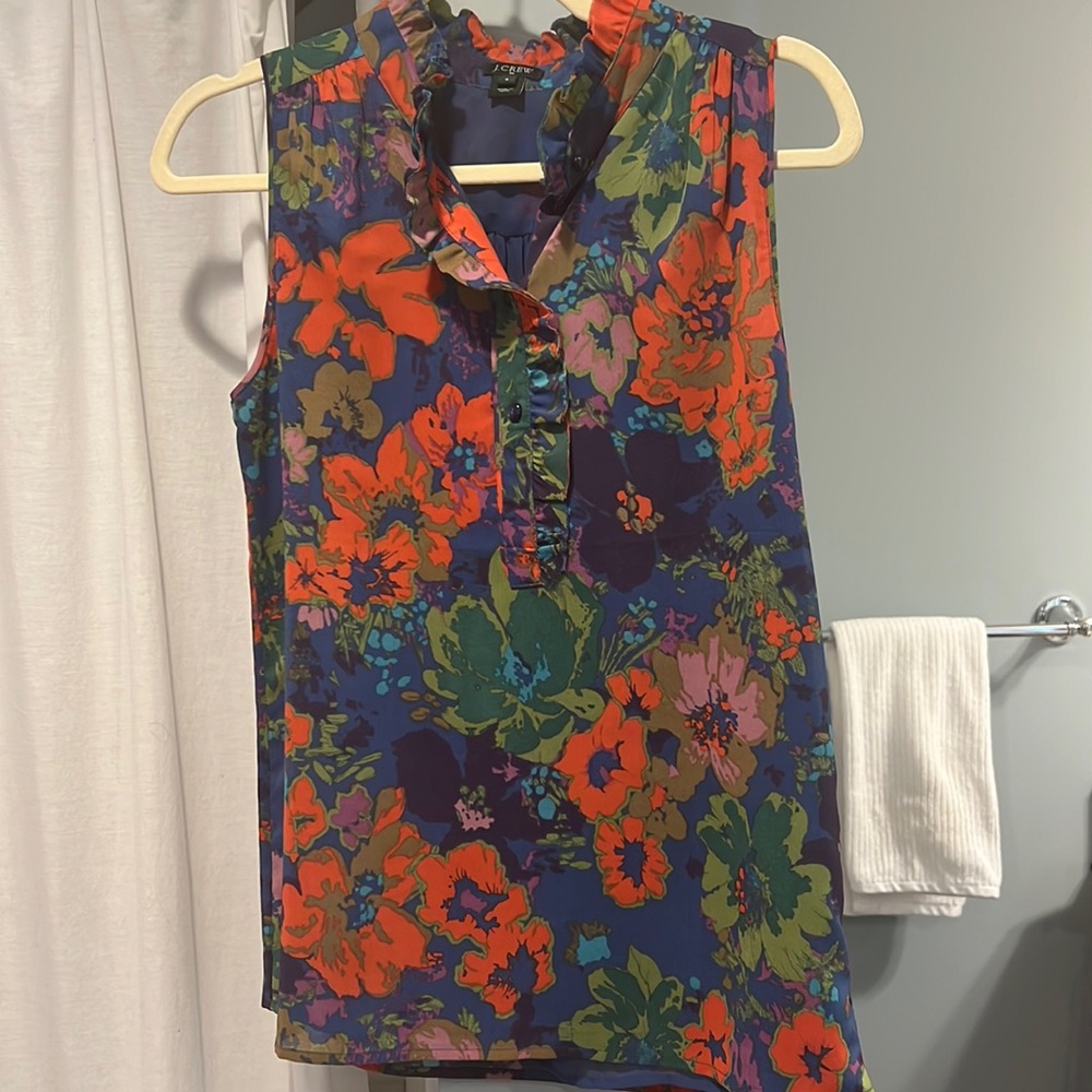 J. Crew Sleeveless Blouse